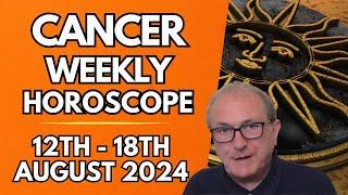 Cancer Horoscope -  Weekly Astrology - 12th to 18th August 2024