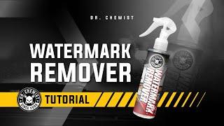 Dr.Chemist Car Care Product | Watermark Remover