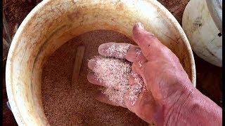 A Quick Way to Extract Gold From Bulk Coarse Crushings With Limited Water - Aussie Bloke Prospector