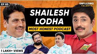 Shailesh Lodha on Leaving TMKOC, Roasting, Downfall of Comedy, Fame Vs Talent & Struggles | UT EP85