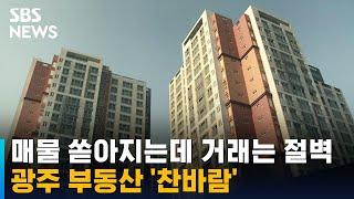 매물은 쏟아지는데 거래는 절벽…광주 부동산 '찬바람' / SBS