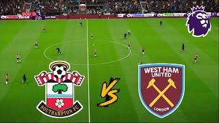 SOUTHAMPTON vs WEST HAM UNITED | PREMIER LEAGUE 2024/2025 | FOOTBALL LIFE 2025