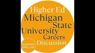 Michigan State University Jobs