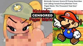 NINTENDO CENSORS  The Paper Mario Remake