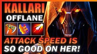 I was not expecting ATTACK SPEED KALLARI to be this STRONG! - Predecessor Offlane Gameplay