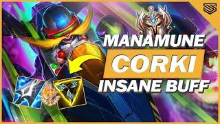 MANAMUNE BUFF MADE CORKI BROKEN!  14 KILLS 50K+ DAMAGE - Best Corki Build - Wild Rift Gameplay