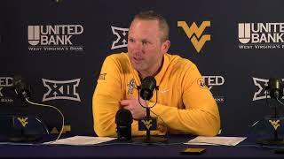 WVU Men's Basketball Toby Okani Darian DeVries Sencire Harris Arizona Postgame 1/7/25