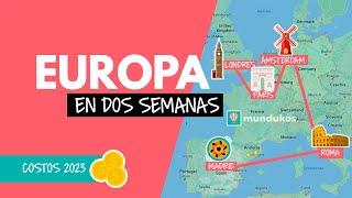 ¿Cuánto cuesta viajar a Europa en 2023?