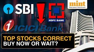 SBI Lost ₹45,000 Cr, HDFC Bank ₹70,500 Cr | Top Stocks See Major Correction | Stock Market Crash