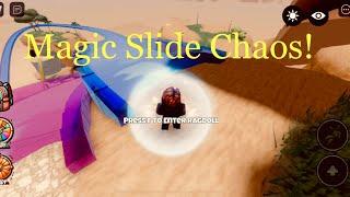 “Epic Ragdoll Slide in Roblox! Hilarious Magic Slide Moments”