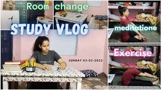 STUDY VLOG | 7  |  SUNDAY PRODUCTIVE ROUTINE | JOB + STUDY #studyvlog #upsc #ptet #aspirants