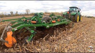 Running a NEW Amazone Ceus Tillage Tool in Ohio Corn & Soybean Ground