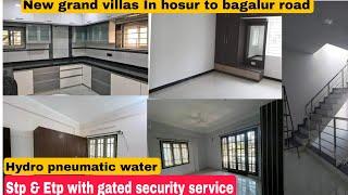 Duplex House for sale | 3bhk New ready to move house for sale | 24*7 security | STP &ETP | Hosur