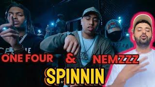 FIRST TIME HEARING | ONEFOUR & NEMZZZ - 'SPINNIN' (Official Music Video) REACTION!!