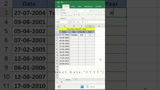 Text Formulas in Excel || #excel #formula #shorts