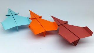 Best Paper Plane Making at Home - How to Make Paper Airplane - Paper Toy Making - DIY Paper Crafts