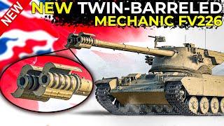 NEW Mechanic - Twin-Barreled Heavy FV226 Contradictious in World of Tanks | First Look