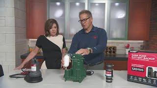 Mr. Fix It Lou Manfredini with everything you need to know about sump pumps