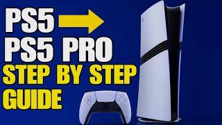 How to Transfer Your Data and Games From PS5 to PS5 PRO.