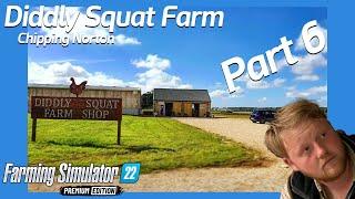 PART 6 HARVEST SEASON UNDERWAY - Diddly Squat Farm aka Clarkson's Farm | Farming Simulator 22 | FS22