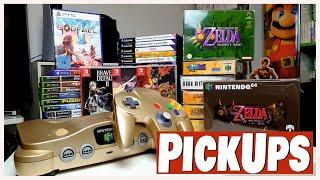 42 Spiele & eine goldene N64 Konsole - Pickups der letzten 2 Monate