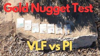 PI vs VLF Buried Gold Nuggets | Garrett Axiom XP Deus 2 Minelab Manticore GPX 6000