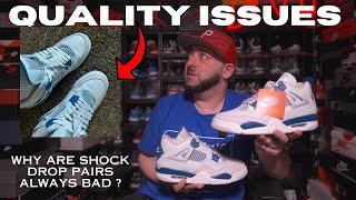 The Jordan 4 "Industiral Blue" Has QC Problems! CHECK YOUR PAIRS