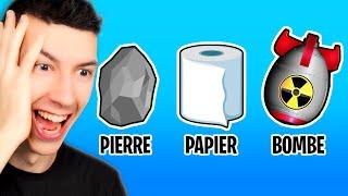 C'est Pierre-Papier-Ciseaux, mais vous pouvez utiliser N'IMPORTE QUOI