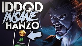 IDDQD IS THE BEST HANZO! (GRANDMASTER HANZO PLAYER) SICK MONTAGE Hanzo GOD