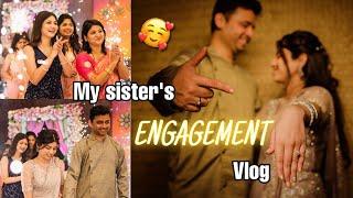 My sister's ENGAGEMENT vlog  #BhaktiRajiHoGayi