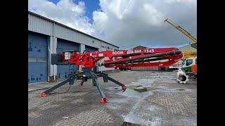 2020  BOOM MAKINA concrete placing boom