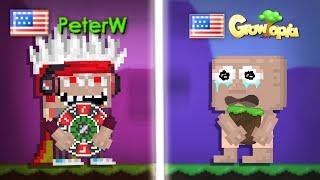 TOP 3 *YOUTUBERS* THAT TURNED ILLEGAL. Ft PeterW | Growtopia