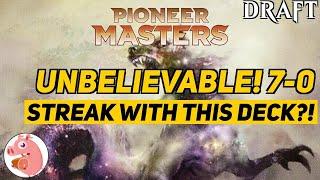 Unbelievable! 7-0 Streak with This Deck?! | Pioneer Masters Draft | MTG Arena