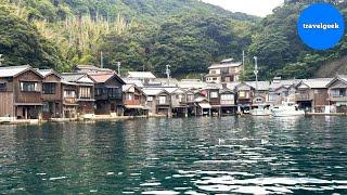 Visiting a Hidden Fishing Town in Kyoto Japan with 250 Boathouses | Ine no Funaya