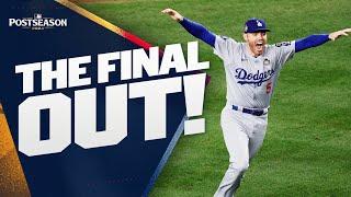 FINAL OUT: The Dodgers win the 2024 World Series!