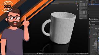 Coffee Cup a Beginners Blender Tutorial Part 1 reupload for sound