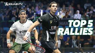 Egyptian Open 2022 - Top 5 Rallies! 