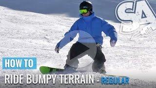 How To Ride Moguls & Bumpy Terrain On A Snowboard