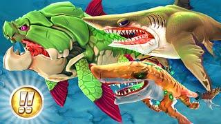 ALL HUGE '!!' SHARKS MONTAGE!! - Hungry Shark World | Ep 23