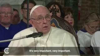 Pope explains ecumenical dialogue