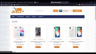 Online Shopping Web Application using PHP/MySQLi Demo