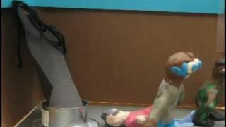 Claymation with Cleveland Brown