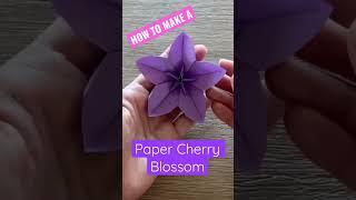 Origami Cherry Blossom / Full video in the description 