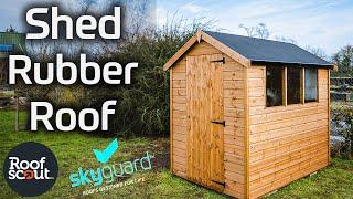 Shed Rubber Roof Kit - What is Skyguard EPDM?