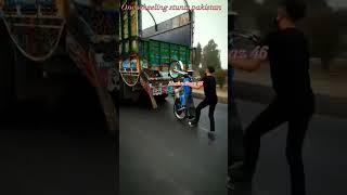 Shahnawaz 46 | one wheeling stunts pakistan#bikestunts #viral #shorts