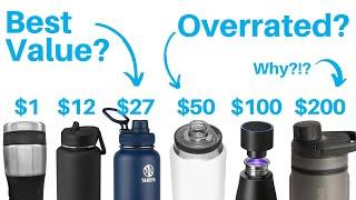 $1 vs $200 Water Bottles