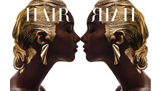 Golden Molten Hair Tutorial for HARPER'S BAZAAR & DOCUMENTARY BEAUTY with supermodel Lais Ribeiro