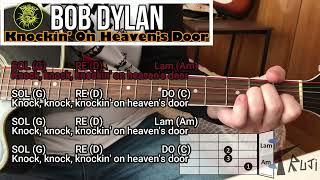 TUTORIAL GUITARRA Bob Dylan - Knockin' On Heaven's Door