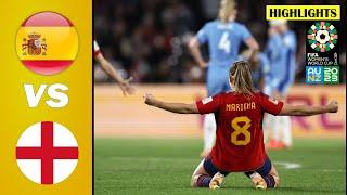 [ FINAL ] Spain vs England | Extended Highlights | 2023 FIFA Women's World Cup