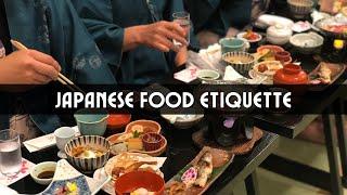 Japanese Food Etiquette: Talk about the traditions and customs associated with eating in Japan.